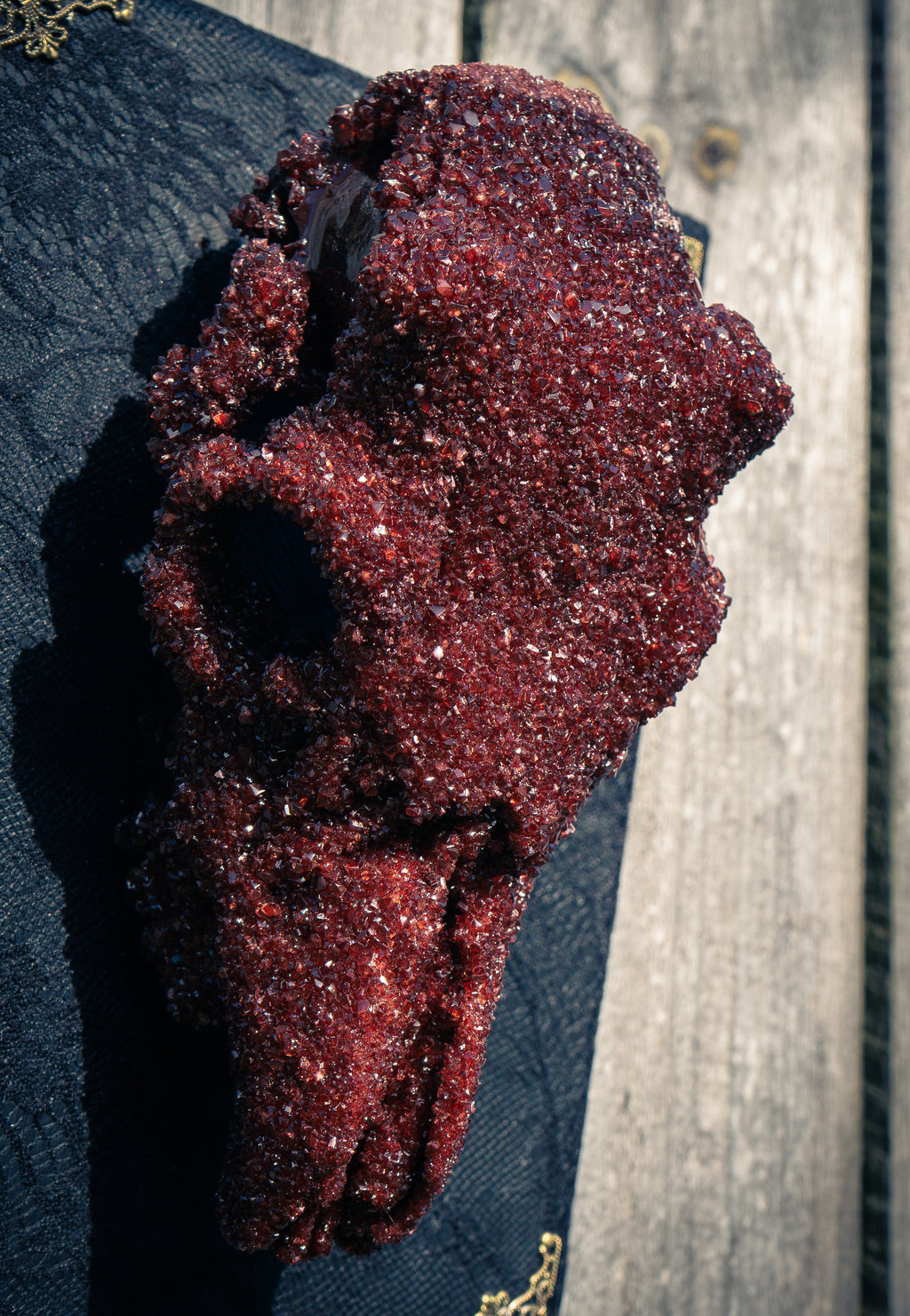 Crystallized Deer Skull